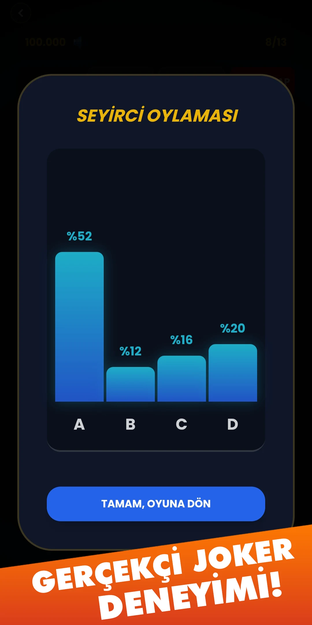 Milyoner Başlıyor: Dini Bilgi screenshot